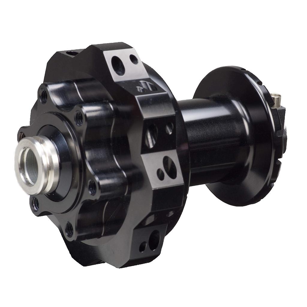 SON 29 S 12 disc 6-Bolt, black anodized, 16/16H Coaxial